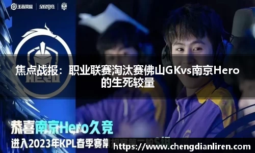 焦点战报：职业联赛淘汰赛佛山GKvs南京Hero的生死较量
